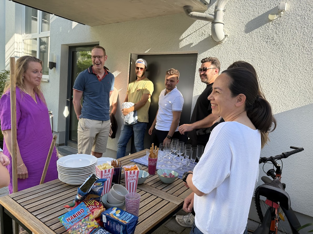 Polterabend Ankunft